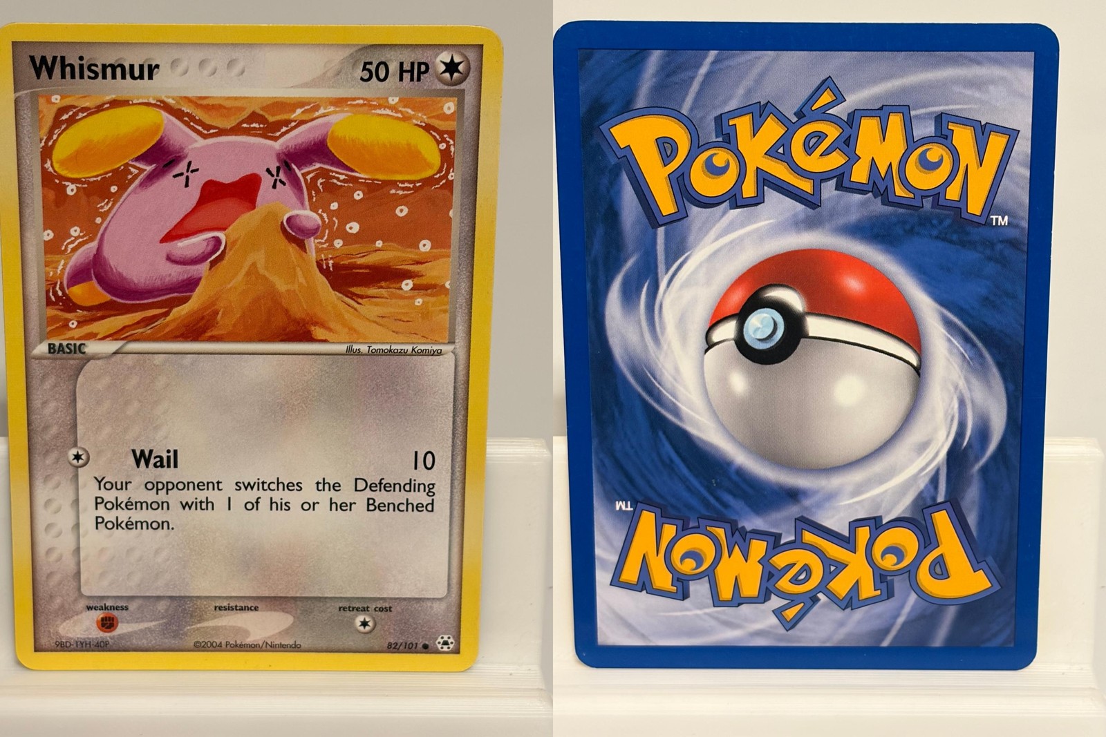 Whismur 82 NEAR MINT Hidden Legends 101 Pokemon