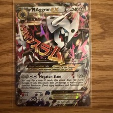 Pokémon TCG M Aggron EX 94/160 XY Primal Clash Full Art Mega Holo Rare MP on eBay