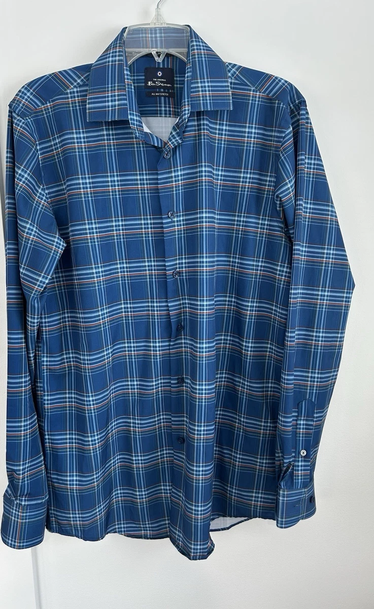 Ben Sherman Blue Button-Down Dress Shirts for Men for sale | eBay
