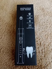 Tooth Polisher, Electric Dental Teeth Polisher with LED Light, IPX6 Waterproof