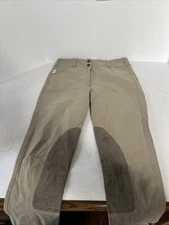 The Tailored Sportsman English Riding Habits Tan Breeches Women's Size 26