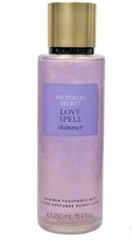 VICTORIA  S SECRET LOVE SPELL SHIMMER FRAGRANCE BODY MIST SPRAY SPLASH 8.4 oz