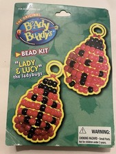Vintage Beady Buddy's Bead Kit Lady Lucy the Ladybugs 1998 Crafts Style TF1072