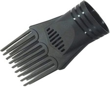 Universal Hairdressing Nozzle - Plastic Blow Comb Attachment for Hair Styling, S