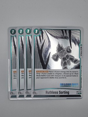 X4 DRAGON BALL CARD GAME SB01-028 ruthless sorting C MANGA BOOSTER