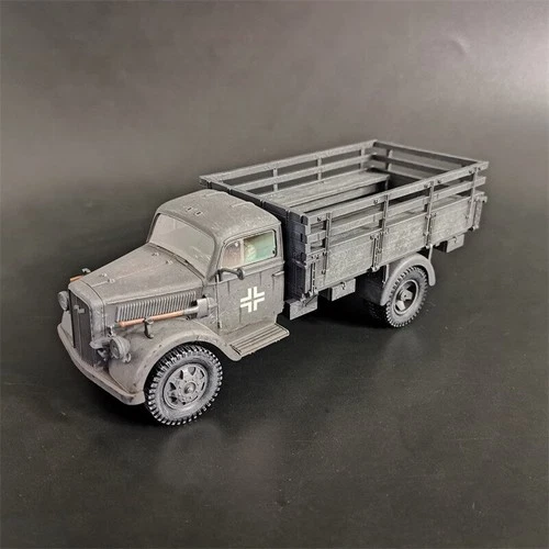 War Park - WPAX016 - German Grey Opel Blitz 3t Cargo Truck
