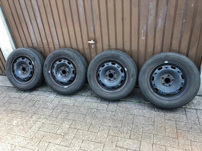 4xkomplette Sommerreifen+Felgen 165/70R14 85T für VW Polo 9N,Fox,Lupo,Seat Ibiza - Bild 2 von 4