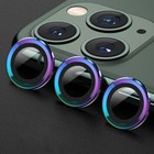 For iPhone 15 14 Plus 13 12 Pro Max Camera Lens Protector Metal Tempered Glass