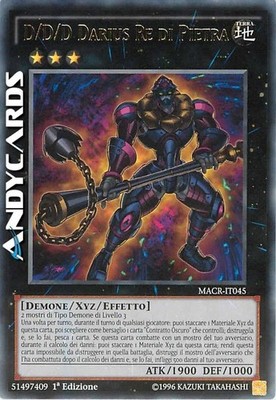 D/D/D DARIUS STEINKÖNIG   (D/D/D Stone King Darius)   Rare   MACR IT045   1Ed
