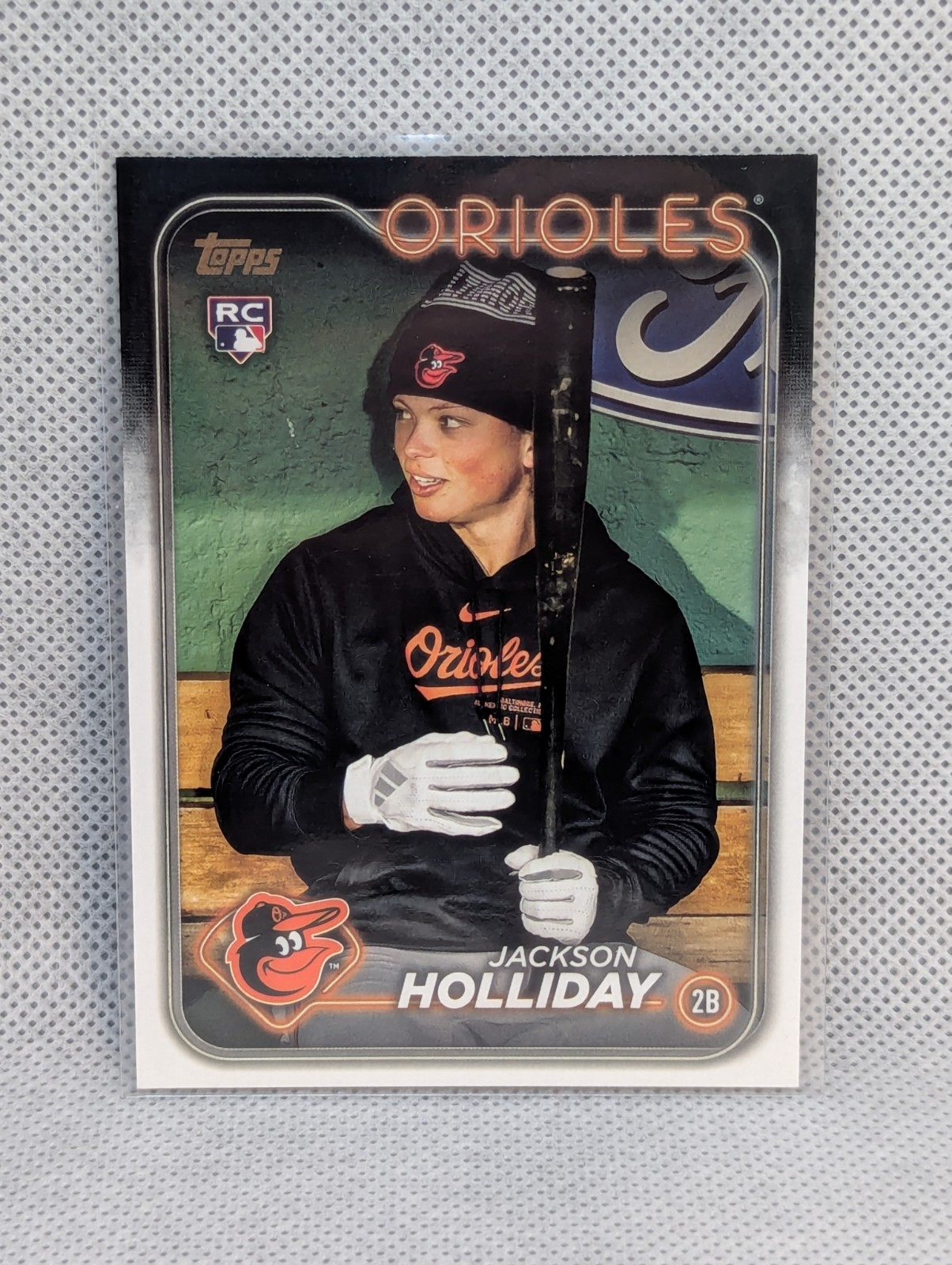 2024 Topps Update Golden Mirror Image Variation Jackson Holliday SSP US50 Rookie