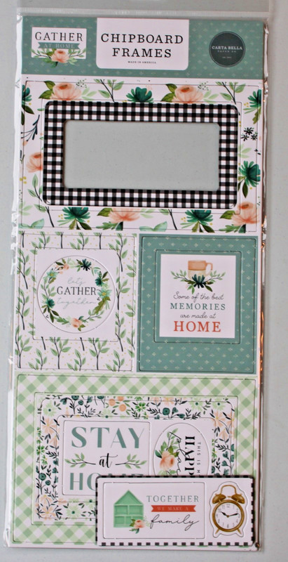 Carta Bella -  Gather At Home Chipboard Frames