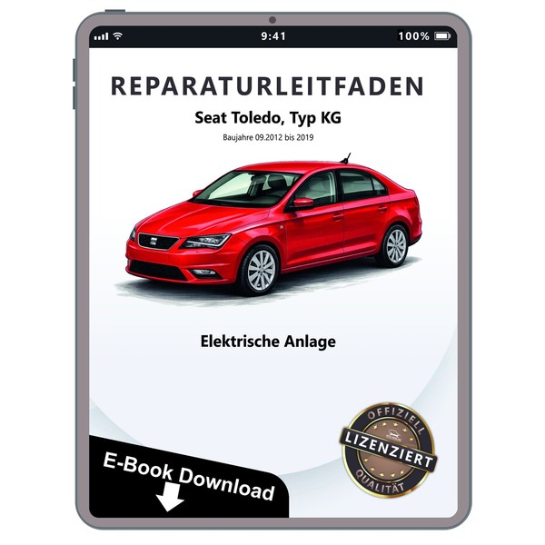 Seat Toledo 2012-2019 Elektrische Anlage Elektrik Systeme Reparaturanleitung Pdf-image