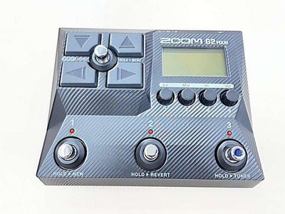 Zoom G2 FOUR Guitar Multi-Effects - Multi-Layer IR Modeling - Mint w/ Adapter