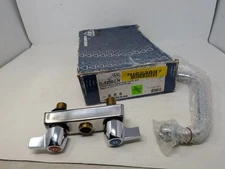 T&S R-0230-LN Double Pantry Faucet 8" Center Wall Mount (F2)