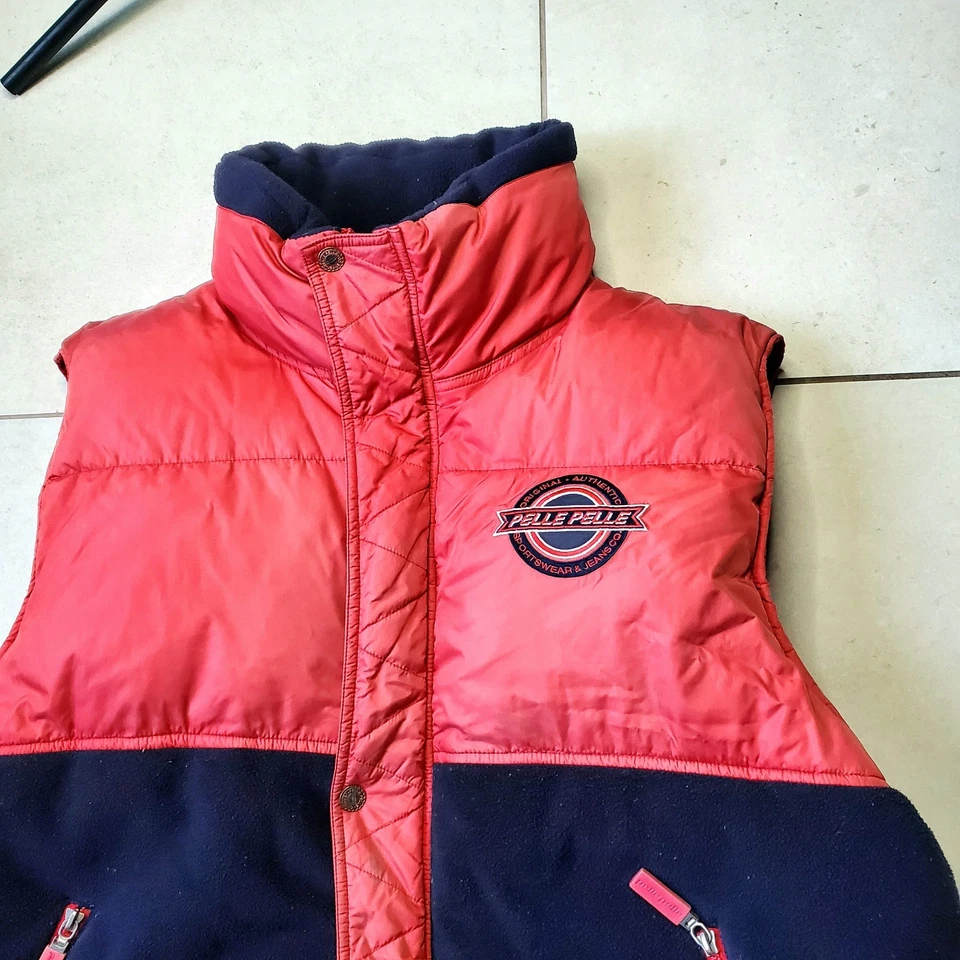 Colete acolchoado Marc Buchanan vintage Pelle Pelle XXL hip hop, anos 90/Y2k streetwear - Imagem 2 de 4