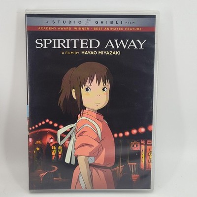 Spirited Away DVD Widescreen 1-Disc 2001 Studio Ghibli GKIDS PG NTSC Anime