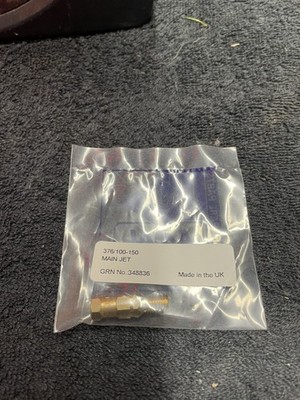 ORIGINAL AMAL MONOBLOCK 375 376 389 CONCENTRIC MK1 MK2 MAIN JET 376/100 GRÖSSE 150
