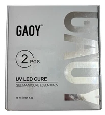 Gel Top Coat and Base Coat 2 Pack Gel GAOY, 0.54oz - BB: 08/2027