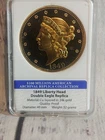 1849 Liberty Head Double Eagle 24k Gold Layered Replica Proof Coin