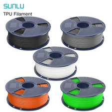 SUNLU 1.75mm TPU Filament 95A Flexible Filaments For 3D Printer 1KG/0.5KG