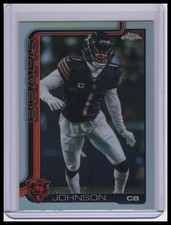 2025 Topps Chrome Football #57 Jaylon Johnson Refractor Bears