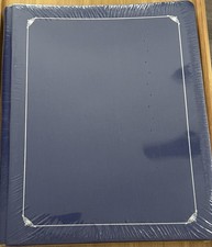 NEW Creative Memories 12  x 15  Blue Scrapbook Album With Inserts NIP