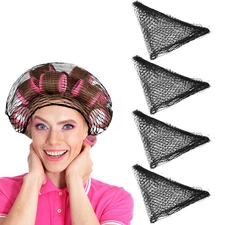 Red triangular para el cabello para rulos, red de malla para el cabello