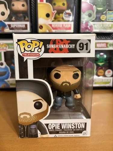 Funko Pop! Television Sons Of Anarchy Opie Winston #91 Vinyl Figure W/ Protector