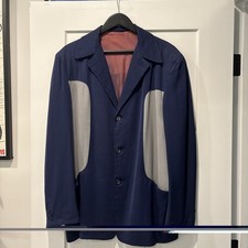Vintage 1950s Hollywood Jacket Two Tone VLV Rayon Gabardine Rockabilly Jacket