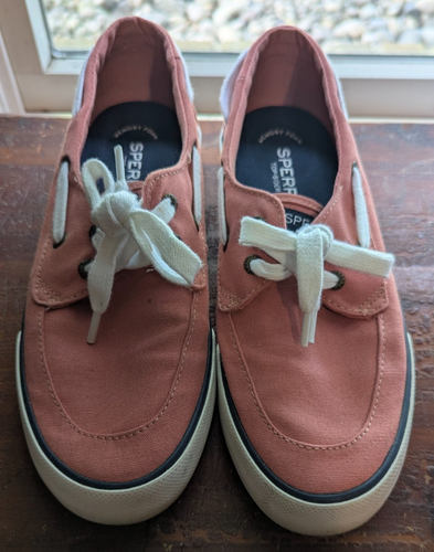 Sperry Top-Sider Memory Foam Loafers Salmon Size 8 Women's - Picture 2 of 6