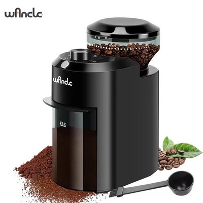 Wancle Elektrische Grat Kaffeemühle Verstellbar Gratmühle Konisch Kaffeebohnen Gri