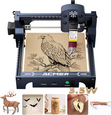 S1 Laser Engraver, 3500Mw Laser Engraver Machine Higher Accuracy Lazer Cutter an