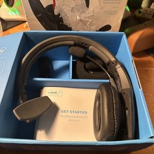 NEW BlueParrott B450-XT Mono Wireless Bluetooth Noise Cancelling Headset blue 