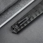 EDC Folding Knife - Ball Bearing Flip Open 3.54" Tanto Blade Aluminum Handle — photo 8