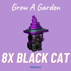 8x Black Cat - Grow A Garden - Gag - Cheapest