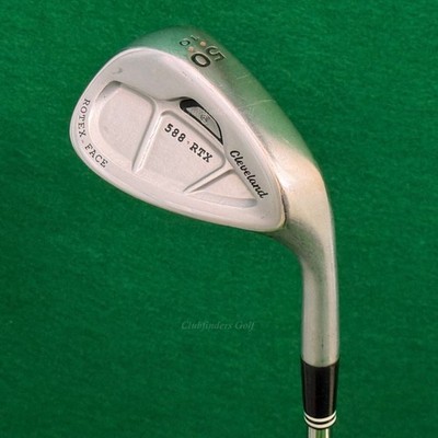 Cleveland 588 RTX Rotex Face Chrome 50-10 50° Gap Wedge Dynamic Gold Wedge Flex