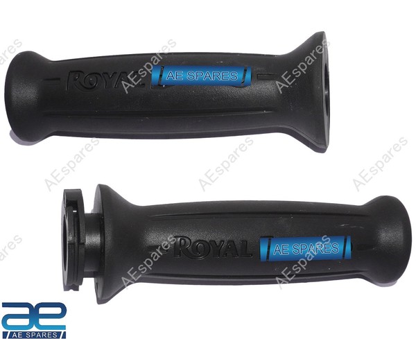 Lenkergriff-Set Schwarz FüR Royal Enfield Interceptor GT Super Meteor 650-image