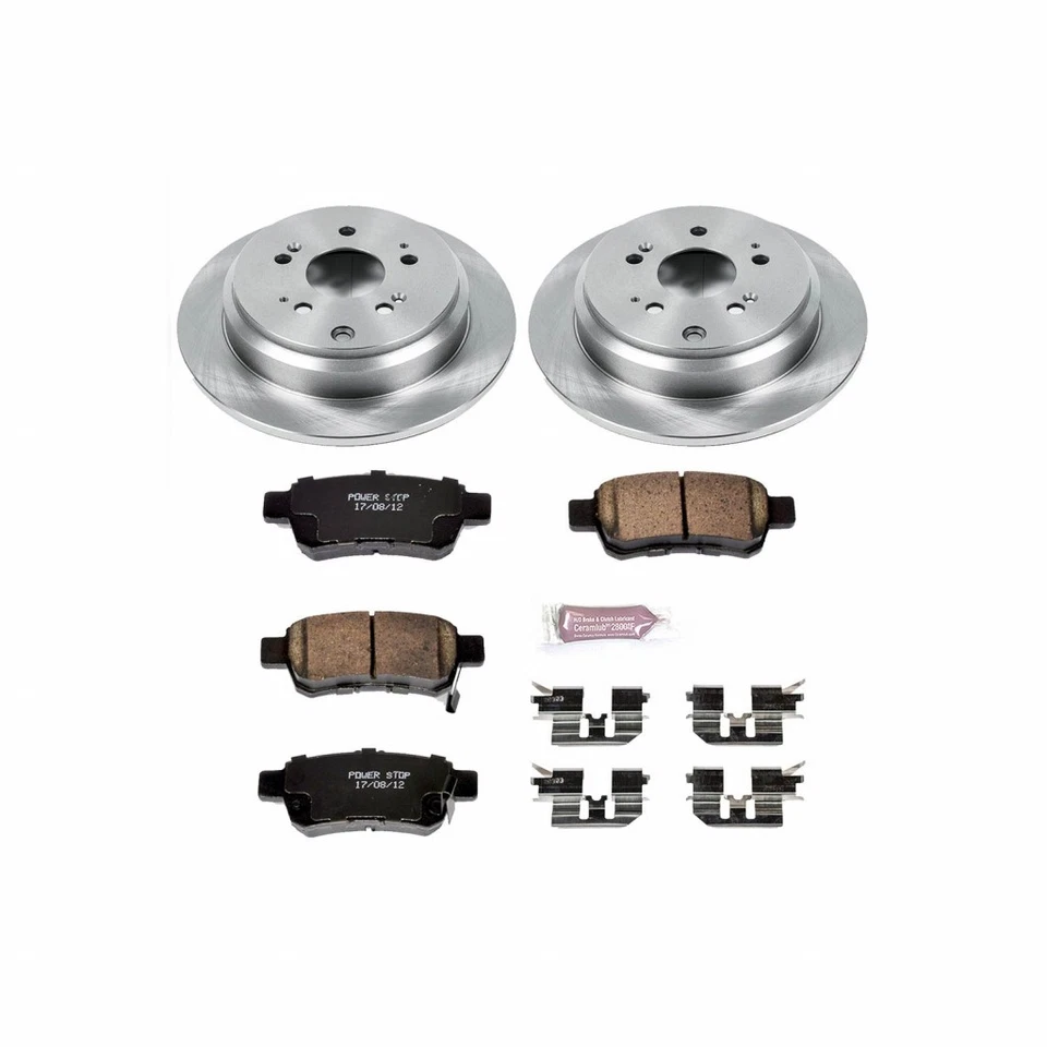Power Stop Brake Kit For Honda Odyssey 2005-2010 Rear Autospecialty - Image 2 of 4