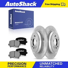 Rear Brake Rotors Ceramic Pads for Honda Pilot Ridgeline Passport 3.5L V6