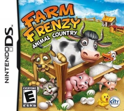 Farm Frenzy: Animal Country - Nintendo DS Game - Game Only