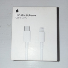 Apple USB-C to Lightning Cable 2m White Charging/Data Sync MQGH2AM/A