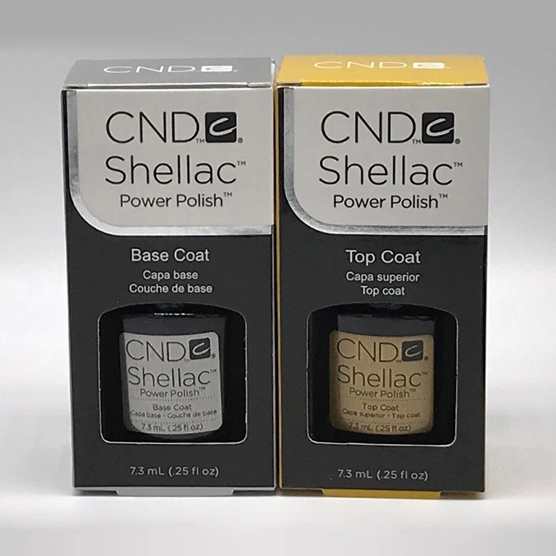 MARKENLOS C!N!D *SHELLAC ORIGINALI | Base Coat 7,3 ml + Top Coat 7,3ml Neu