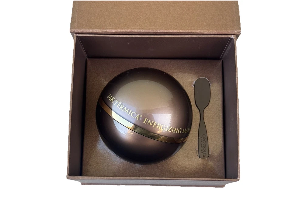 Máscara Energizante Termica 24k Exclusiva Orogold 140g/4,93oz. CAJA ABIERTA NUEVA Foto 3 de 4