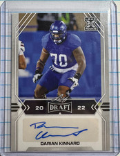 2022 Leaf Draft - Autographs Darian Kinnard #BA-DK1 (AU, RC)