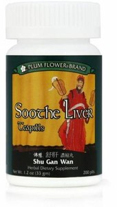 Plum-Flower-Soothe-Liver-Teapills-Shu-Gan-Wan-200-ct
