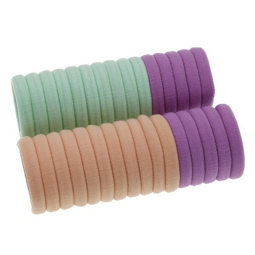 Capelli Yoga Portacoda di Pony - Accessori Coda di Gomma Scrunchie Nylon - Foto 17 di 46