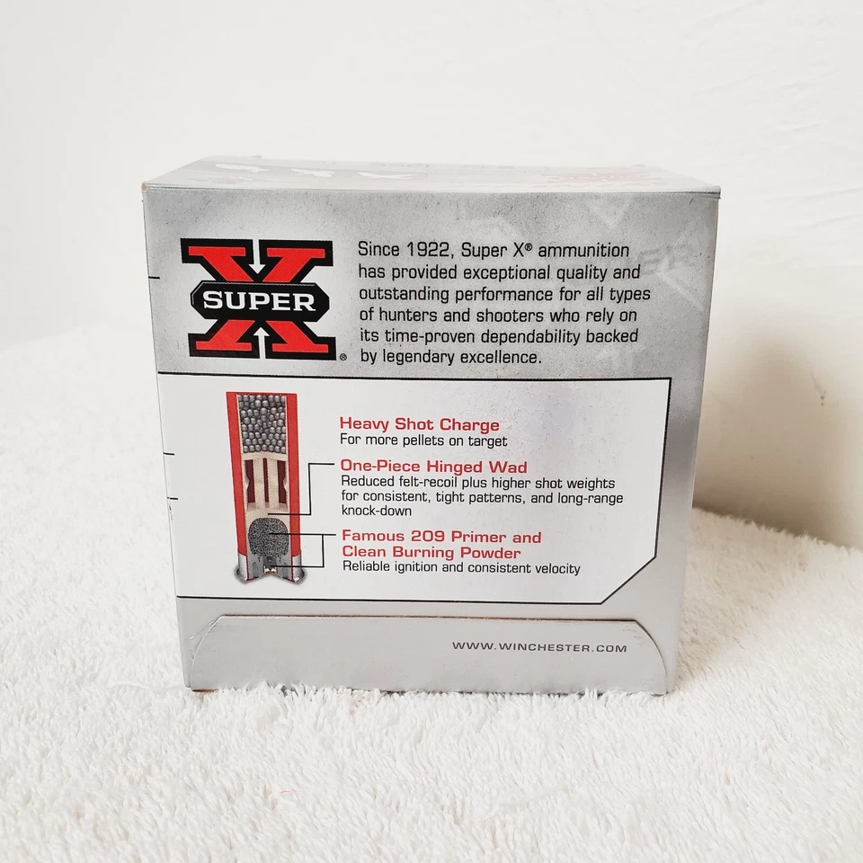 Winchester Upland Small Game Hvy Ld 55W3GG15 Shotshell 12G Collector's EMPTY BOX - Image 4 of 4