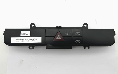 OEM 10-18 W906 Mercedes-Benz Sprinter 2500 Dash Hazard Light ASR Off Switch Unit
