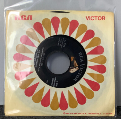 Ames Brothers ''Melodie D'Amour''/ So Little Time; RCA Victor 7046  45rpm