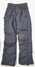 Slalom Size Women's Large Black Nylon Insulated Snow Ski Winter Pants